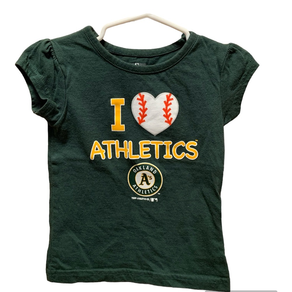Oakland As girl Tee, 18 month